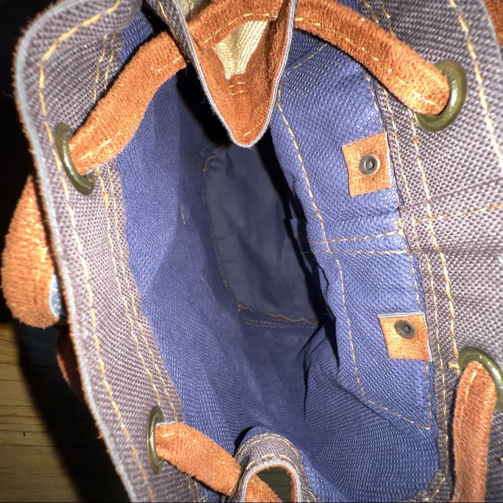Handmade mini backpack - Picture 3 of 3